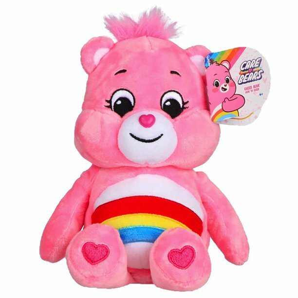 Care Bears- Cheer Luck Bear Bean Plush Soft Huggable Material 9”