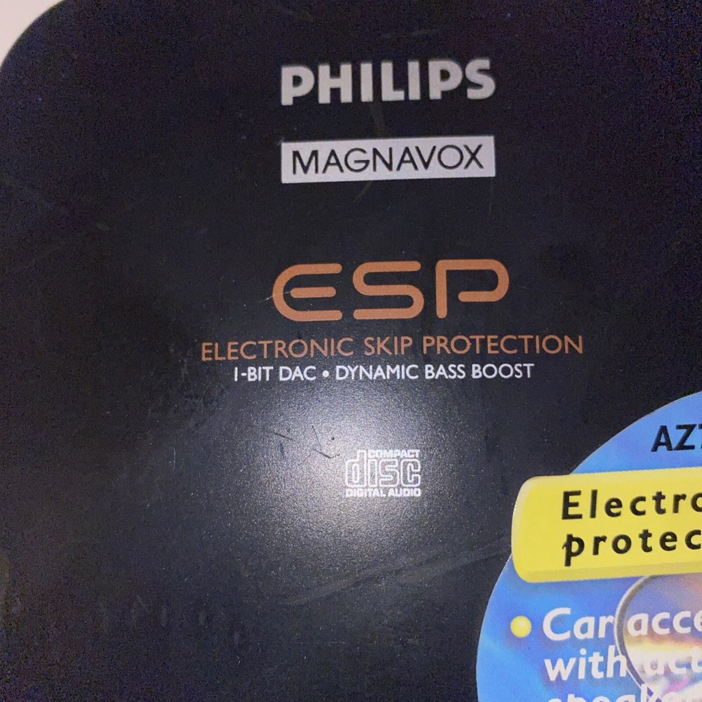 Philips Magnavox ESP Portable CD Player Skip Protection Tested