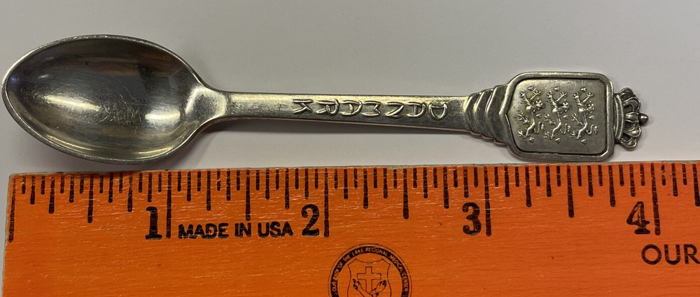 Sterling Silver Spoon Danmark Denmark - 4”