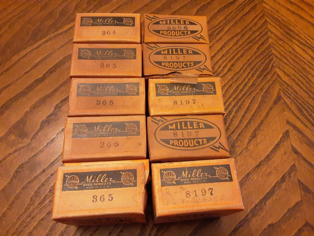 NOS Miller Filter Coil Lot
