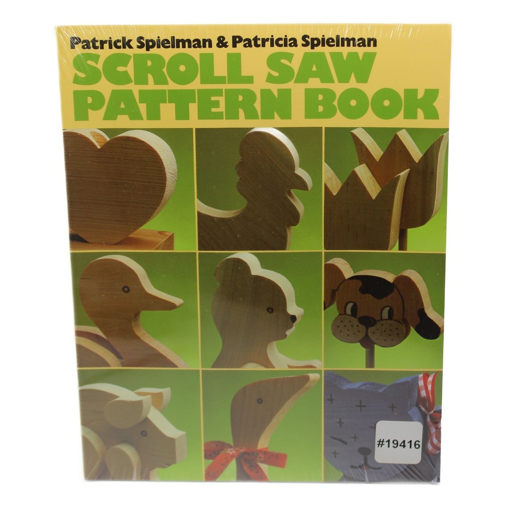Patrick & Patricia Spielman SCROLL SAW PATTERN BOOK Woodworking Craft Patterns