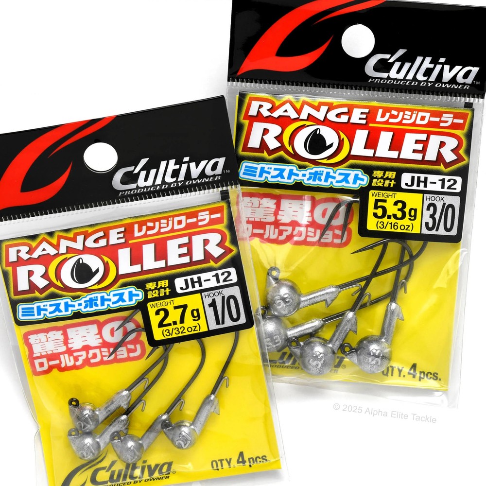 Owner Cultiva Range Roller Strolling Jig Head