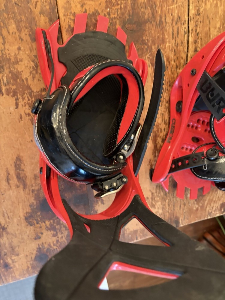 Burton Custom EST Snowboard Bindings Medium Black Red