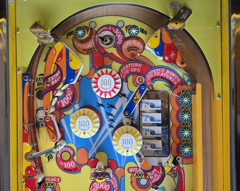 Restored Wizard! Pinball Machine (Bally) 1975