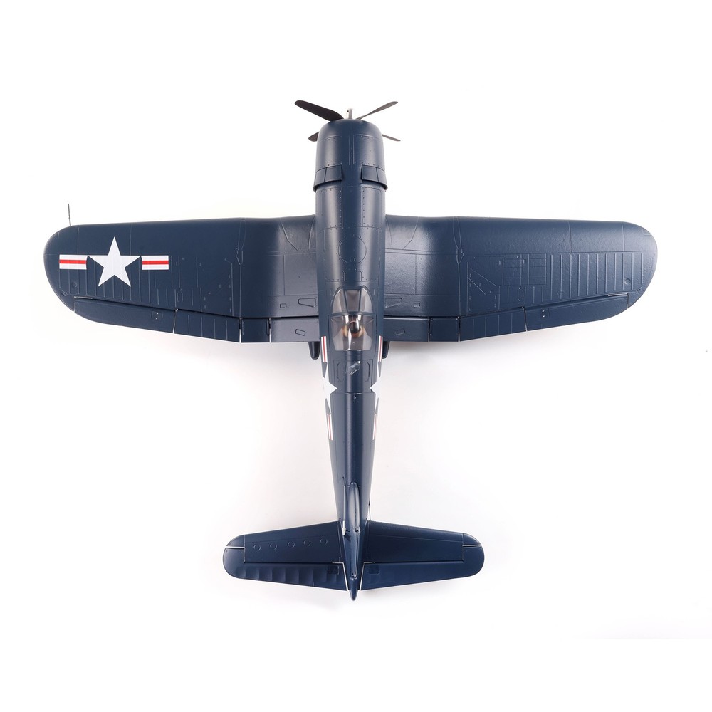 E-flite RC Airplane F4U-4 Corsair 1.2m BNF Basic with AS3X and SAFE Select