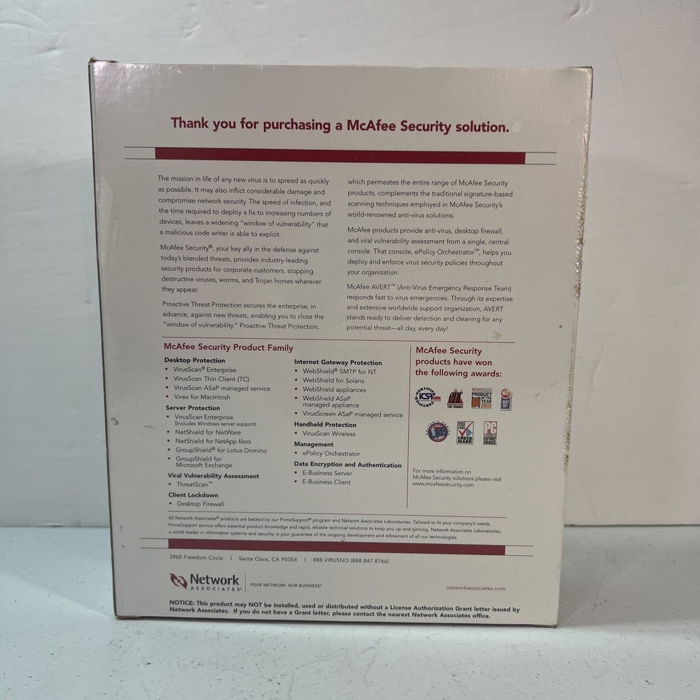 McAfee Security SpamKiller For Email Servers v2.1 SKX21E