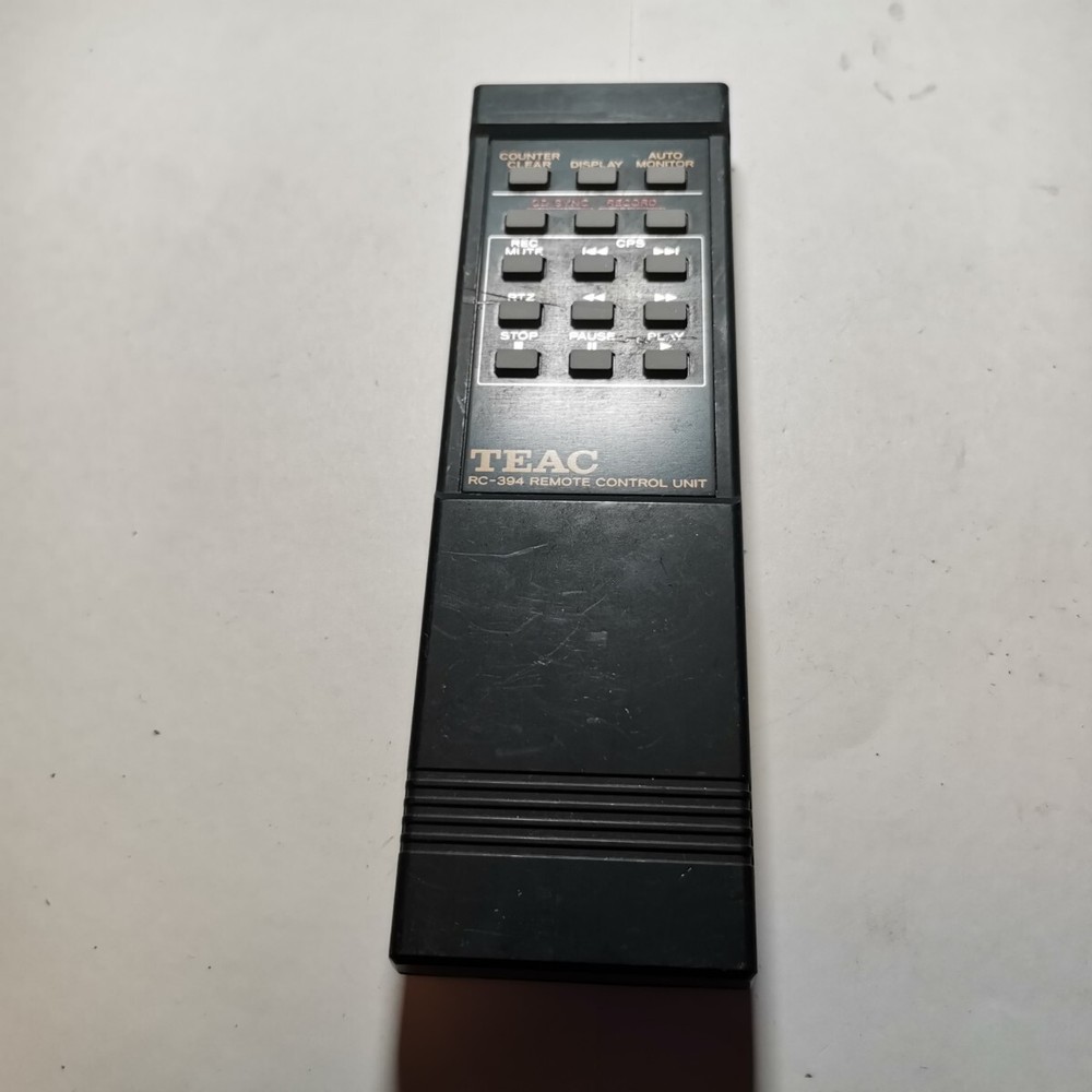 Used TEAC RC-394 audio remote control