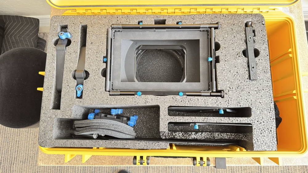 Redrock Micro Matte Box Bundle with Hard Case, 15mm, 19mm mount.