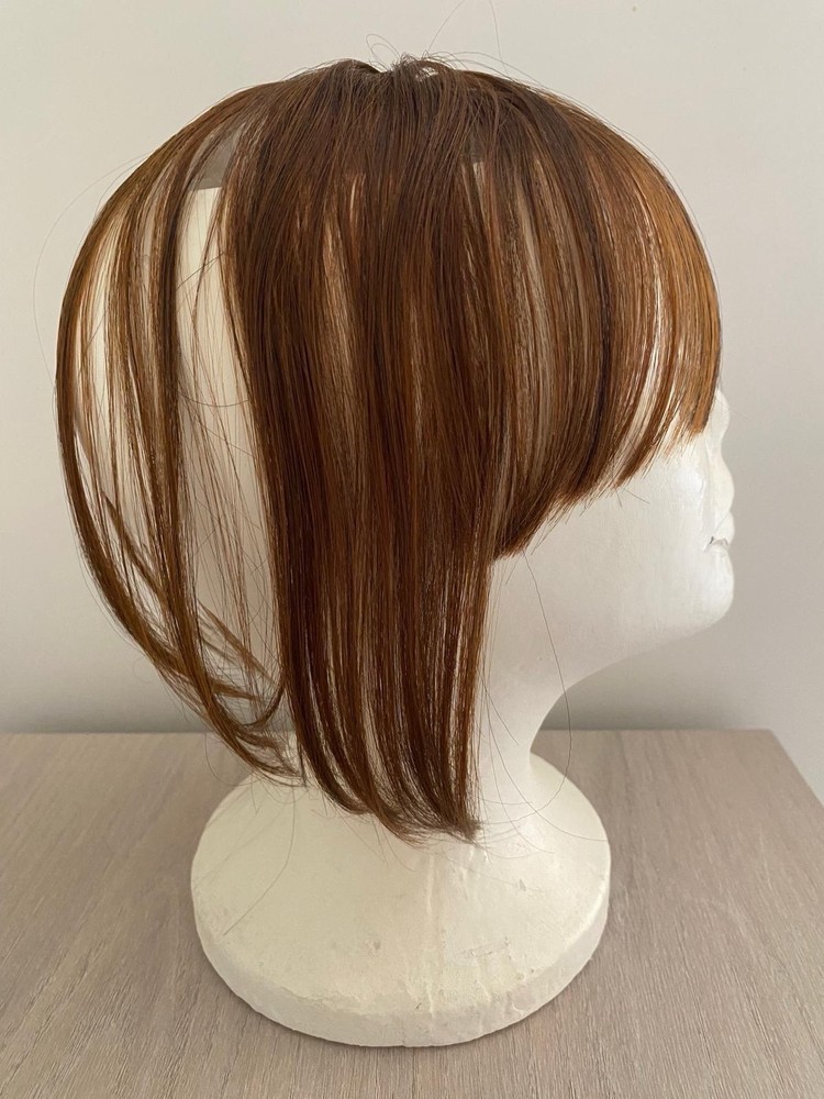 Wig With White Cork Head Mannequin Model