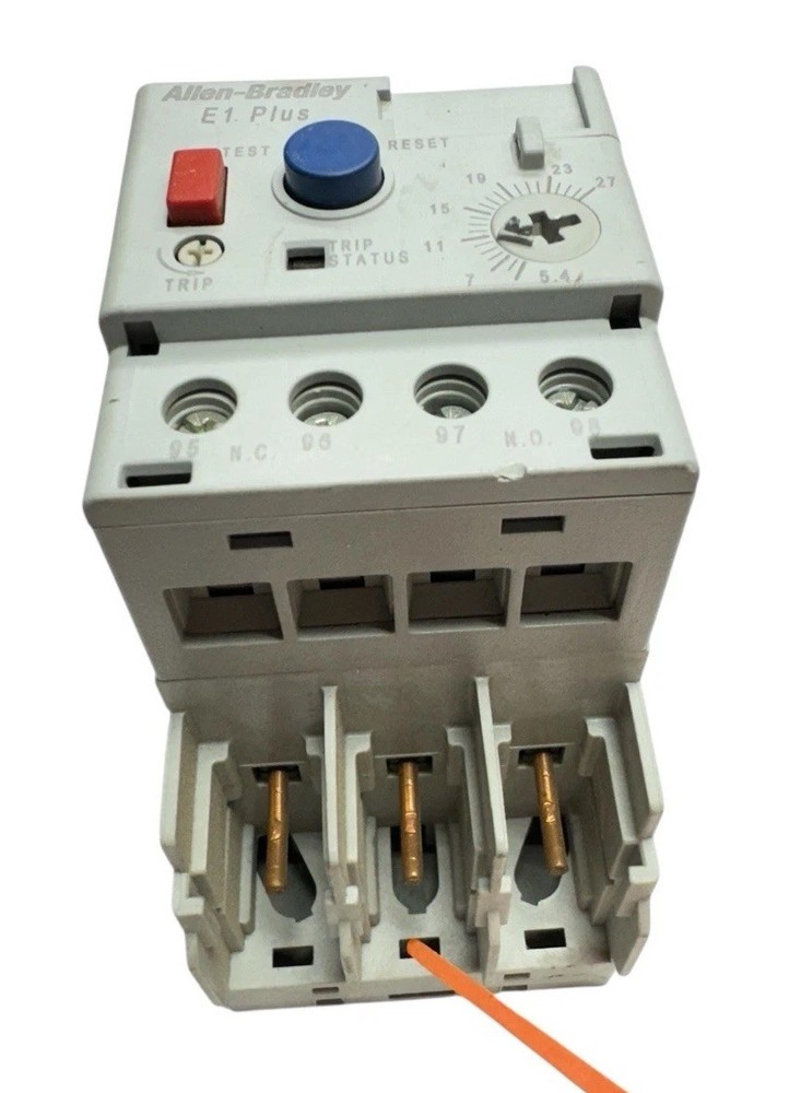 Allen-Bradley 193-EEEB Overload Relay E1 Plus, 5.4-27A **Please Read, Chipped**