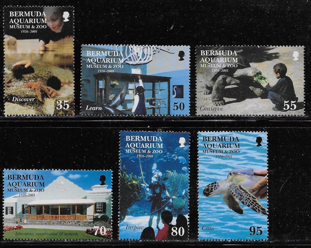 Bermuda Scott #'s 812 - 817 MNH