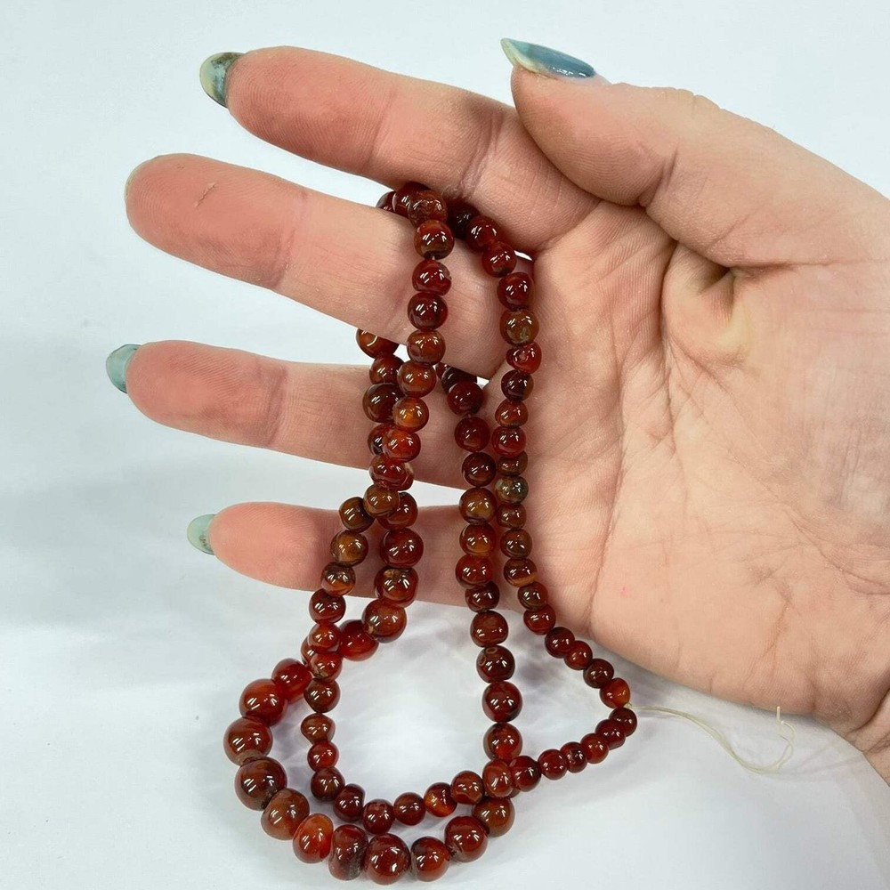 Carnelian Stone Trade Beads