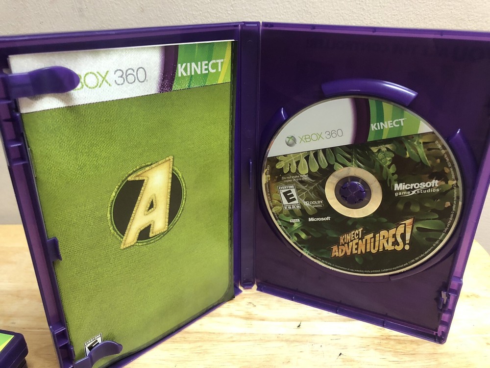 Microsoft Motion Sensing Gaming Controller For Xbox 360 Kinect Includes 3 Games