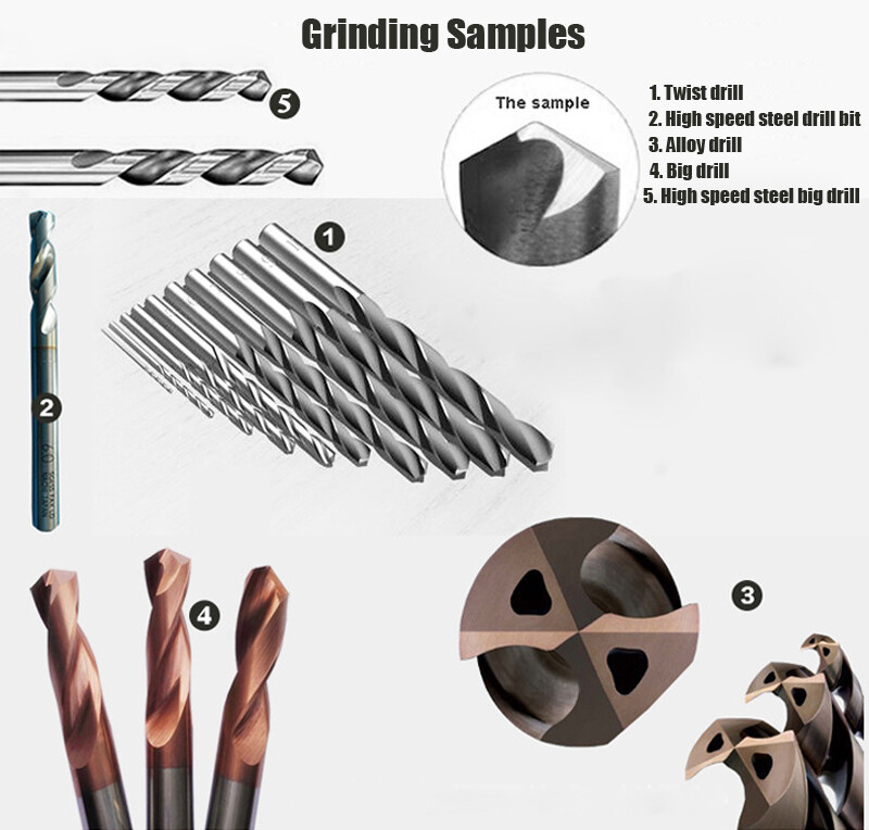 GD-430 Big Drill Grinder Drill Bit Sharpener Sharpening Grinding Machine 4-30mm