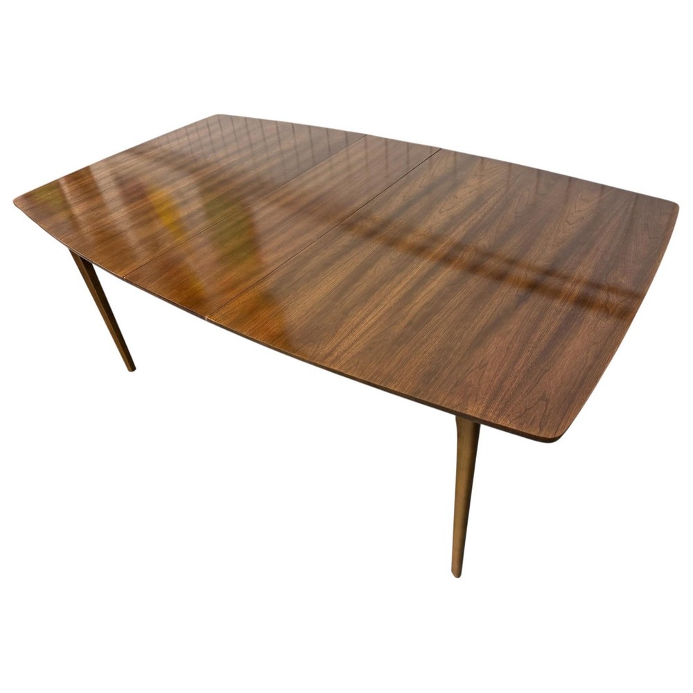 Mid-Century Modern Walnut Dining Table