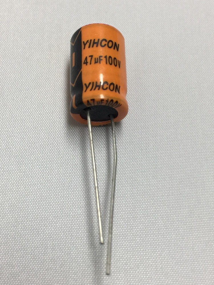 Capacitor 47uf 100V 47mfd Electrolytic 100pcs