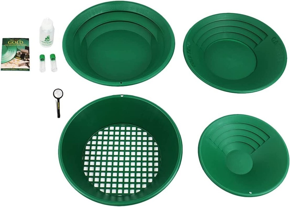 Garrett Deluxe Gold Pan Kit
