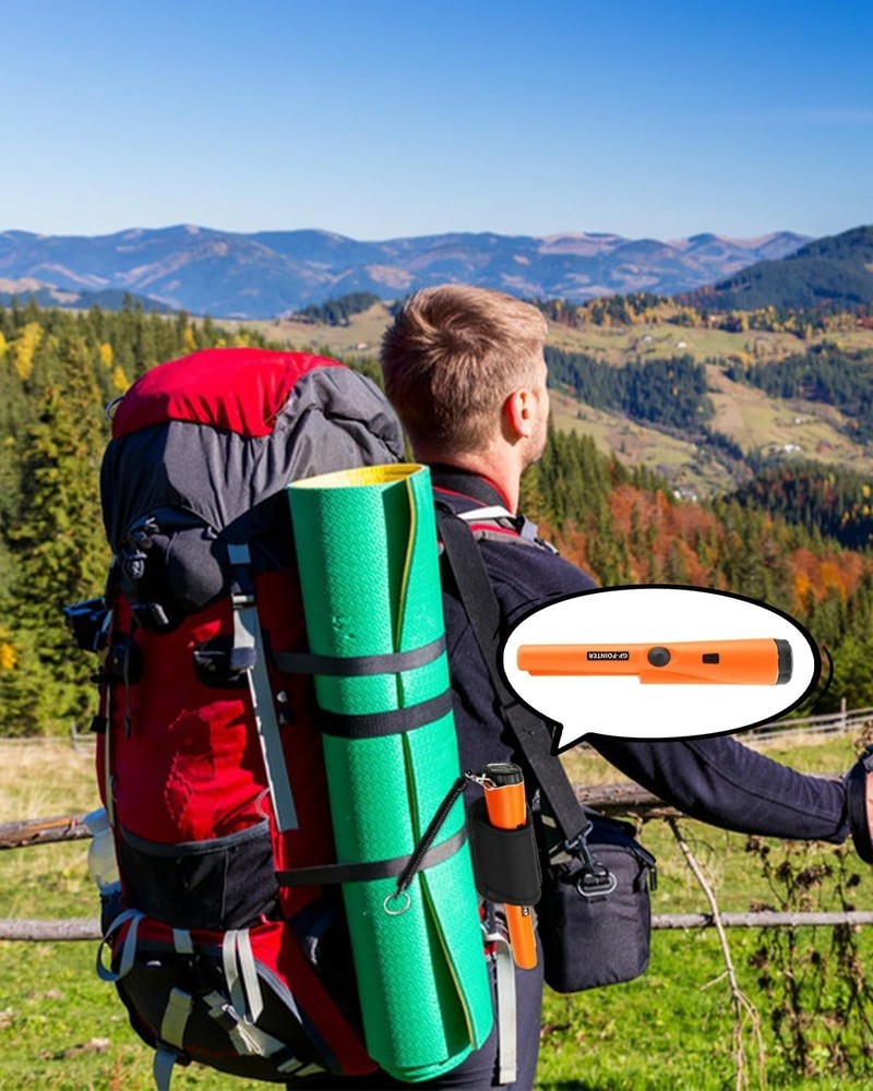 Portable Waterproof Handheld Pinpointer - High Sensitivity for Quick Detection