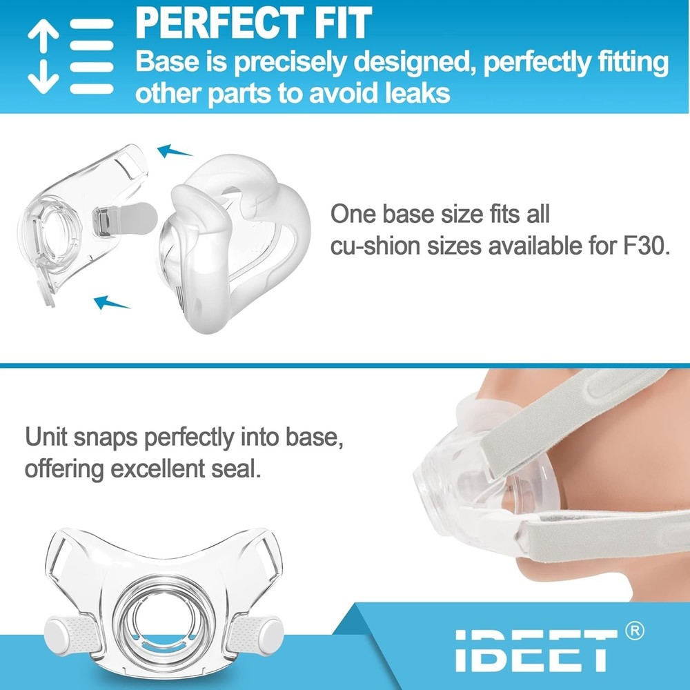 Replacement Kit for F30, Includes Ultra-Compact Cushion(Medium), open box