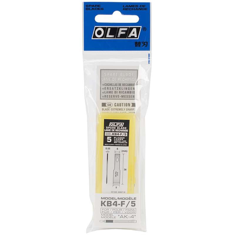 Chisel Art Blades 5/Pkg