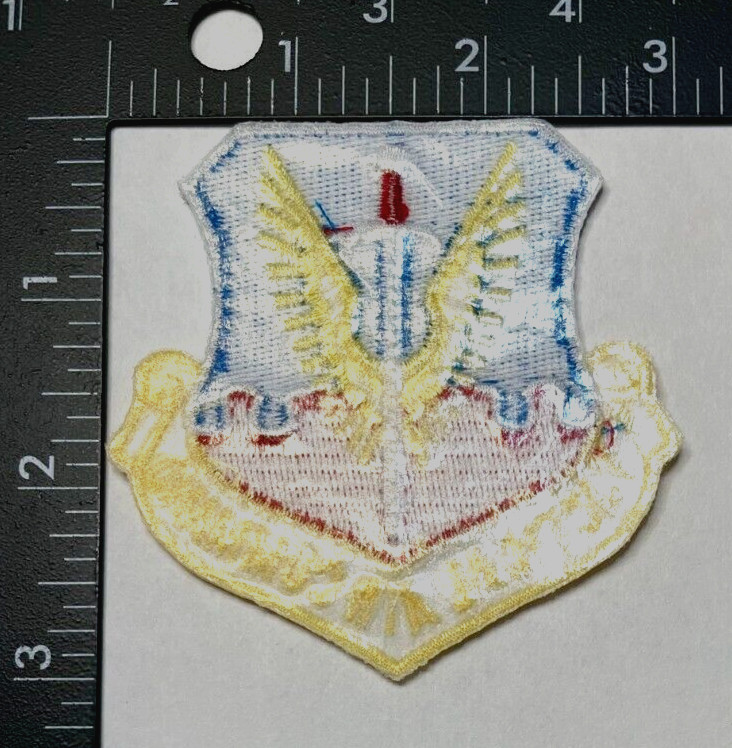 US AIR FORCE TACTICAL AIR COMMAND 3" PATCH USAF MAJCOM TAC (AFE)