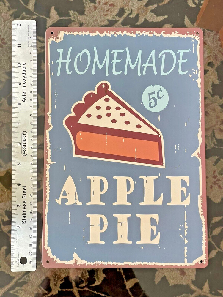 Decore sign apple pie wall sign