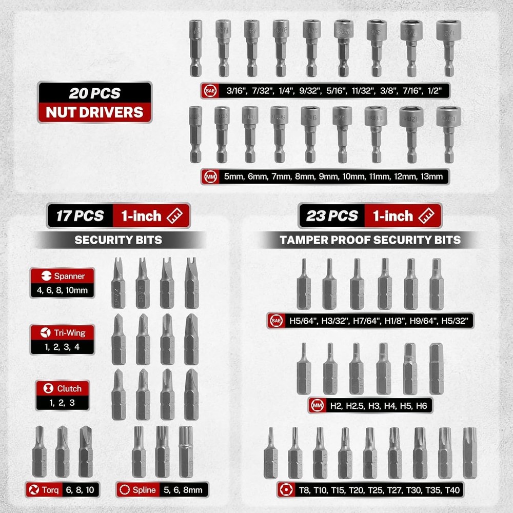 Gunsmith Screwdriver Set Wheeler Gunsmithing Firearm Tools Kit 208 Bits Pro NEW