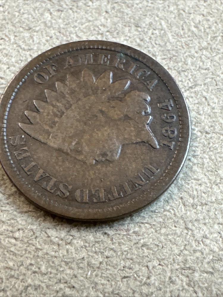 1864 Indian Head Cent #3