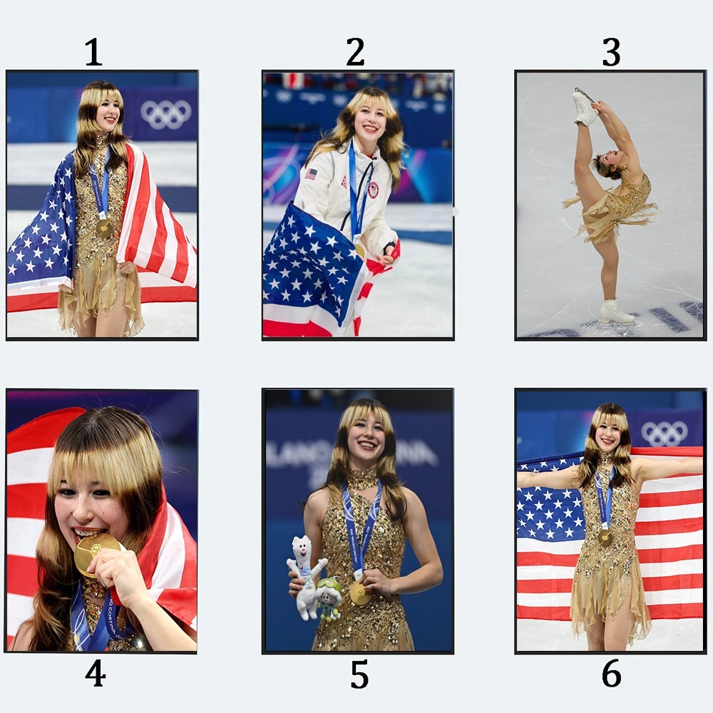 Alysa Liu - Olympic 2026 Poster