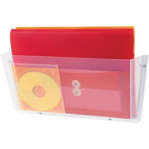 Deflecto Unbreakable Plastic Wall Pockets 64301