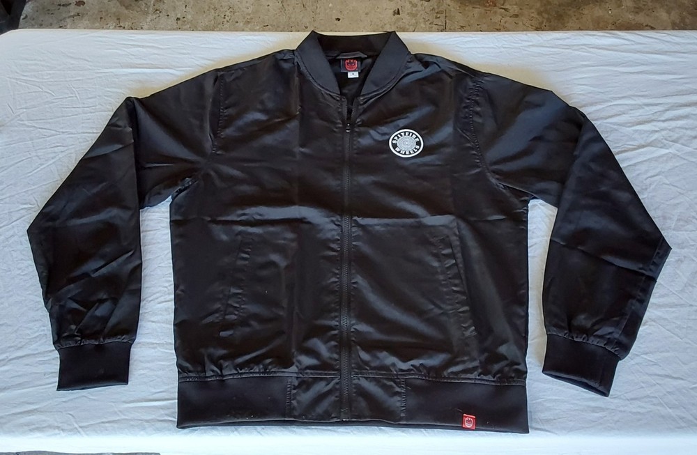 SPITFIRE WHEELS OG CIRCLE PATCH BOMBER JACKET - MEDIUM