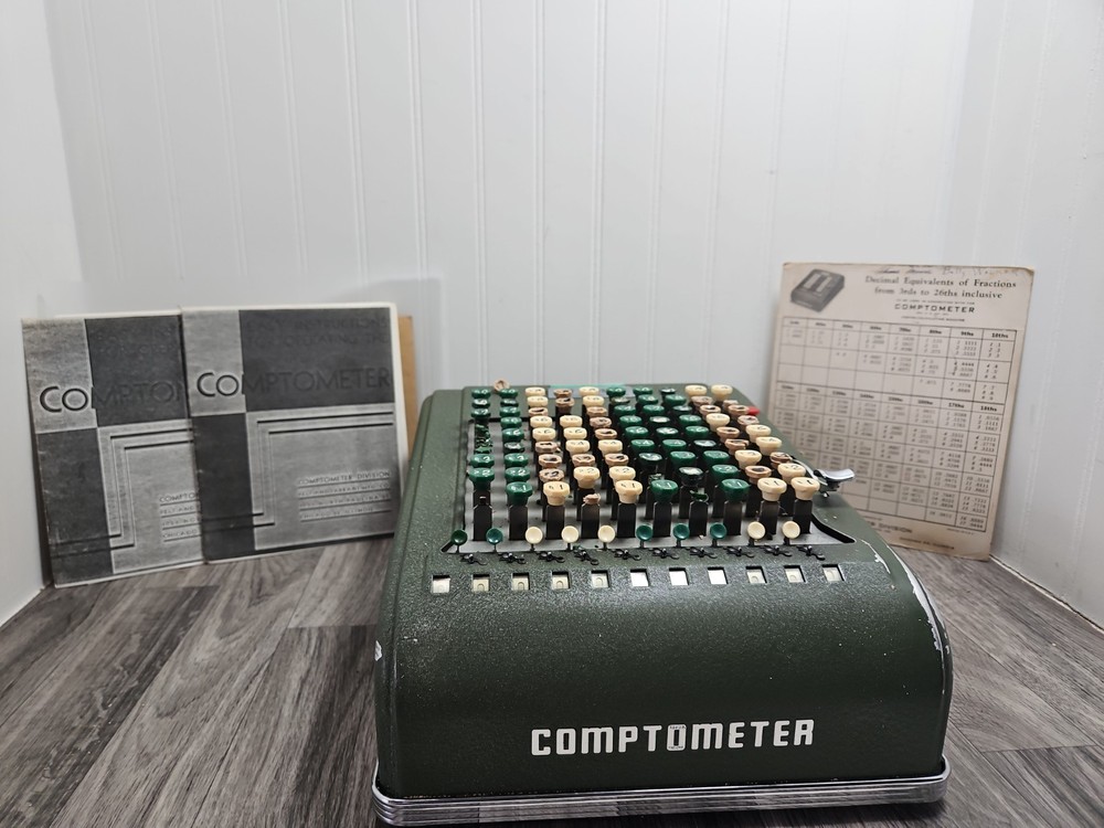 Vintage Comptometer Felt & Tarrant Needs Restoration