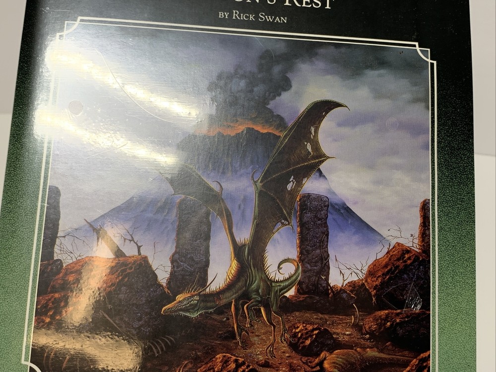 DLA3 Advanced Dungeons & Dragons Dragon Lance DRAGON'S REST 1990 TSR
