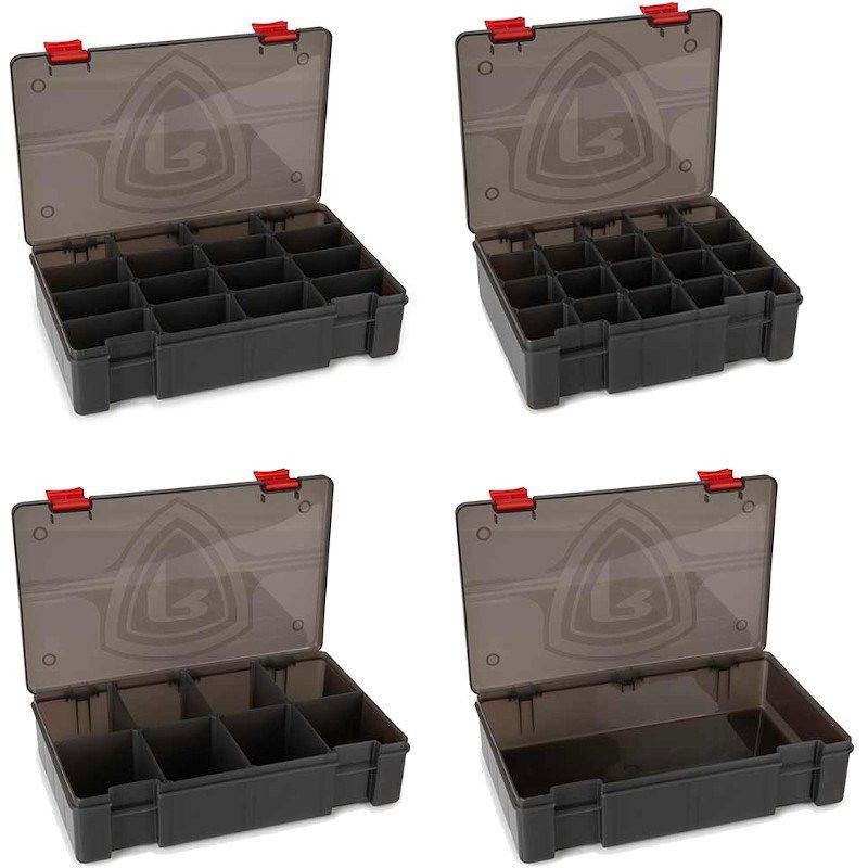 Fox Rage Stack N Store Shield Deep Storage Boxes NEW Predator Fishing Tackle Box