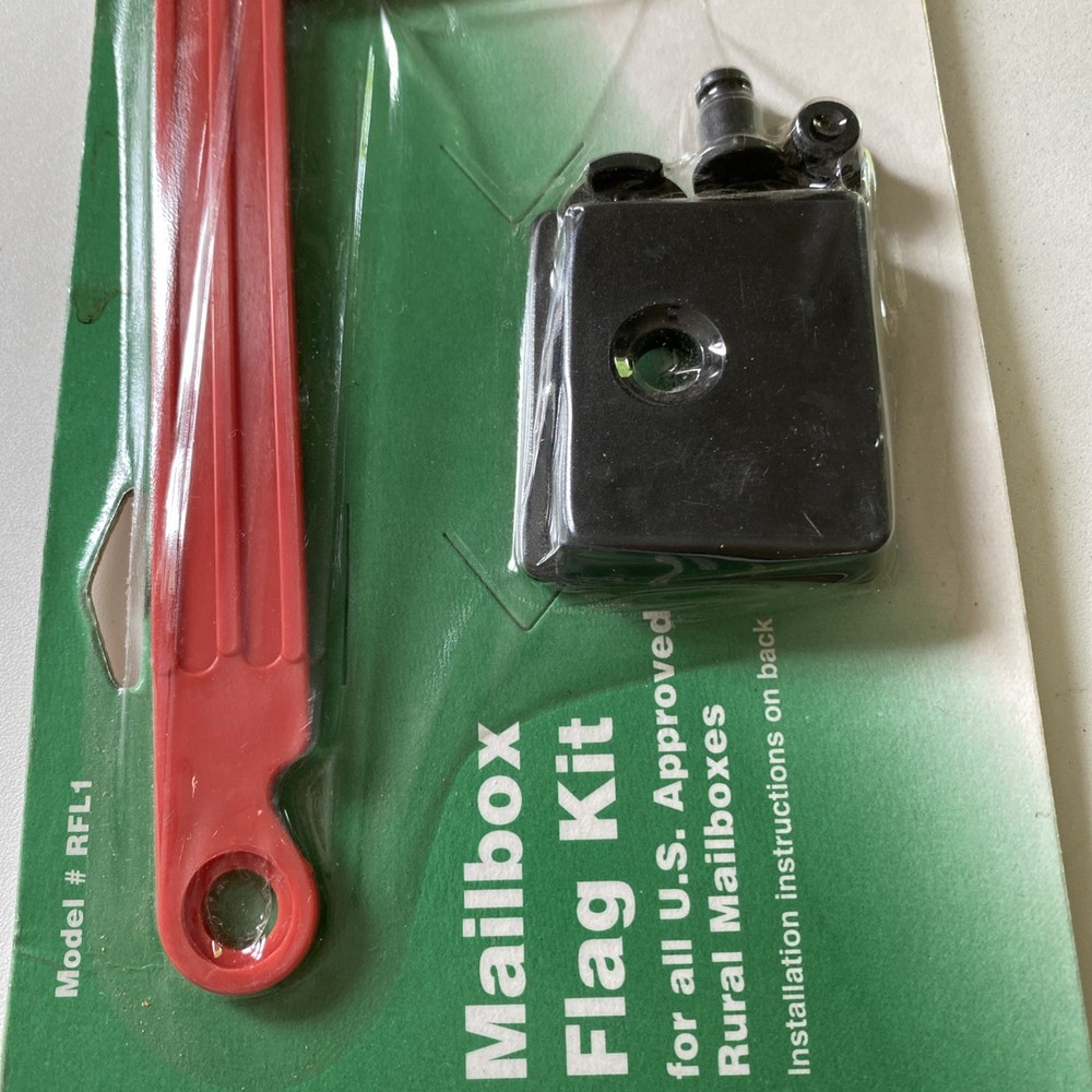 Flag Kit Red For Mailboxes Replacement Mailbox Rust Proof RFL1 NEW