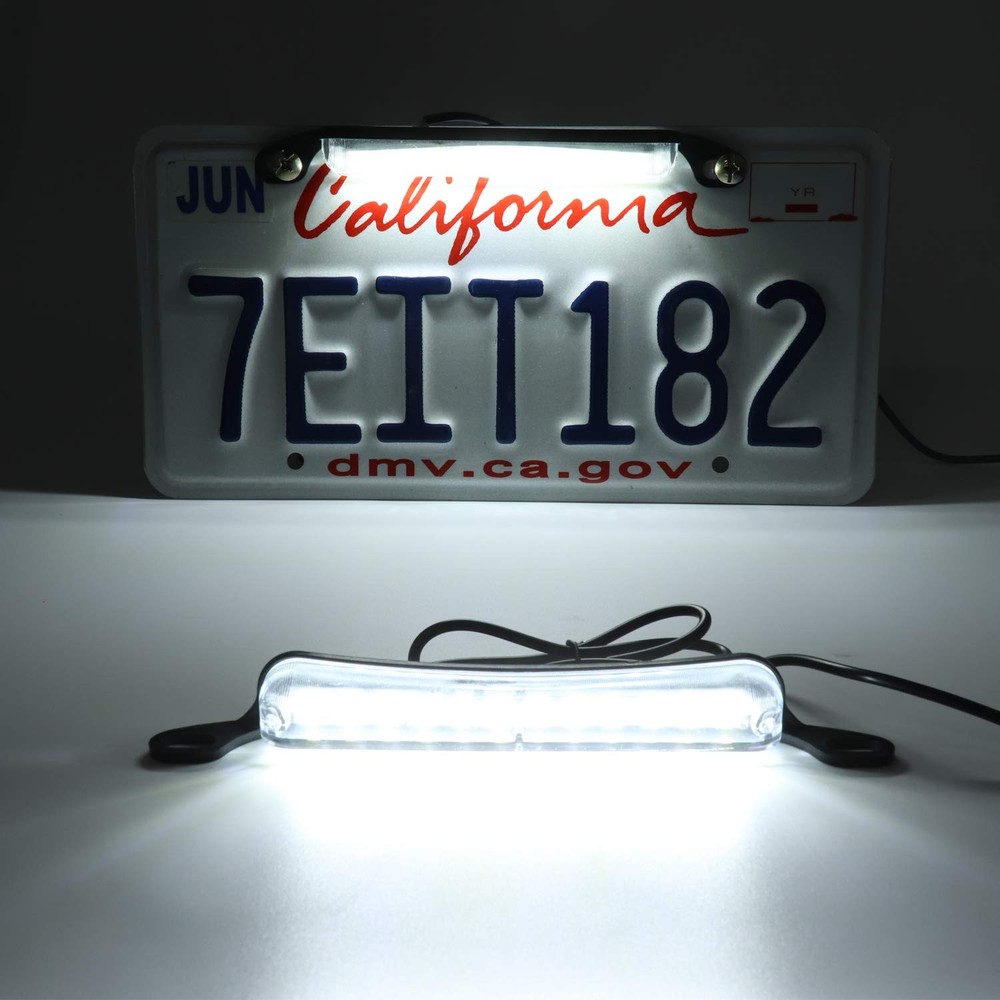 LivTee License Plate LED Light, Extremely Bright Assembly for Xenon White