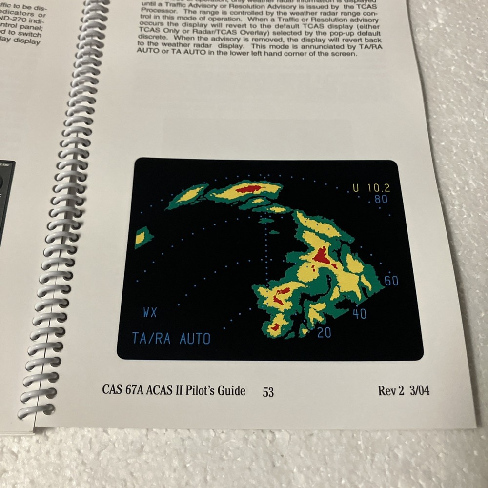 Honeywell ACAS II, CAS-67A Collision Avoidance System Pilot's Guide