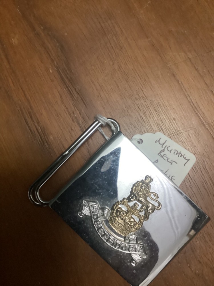 military belt buckle