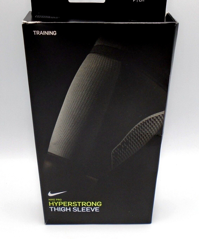 Nike HyperStrong Thigh Sleeve Adult Medium Training Support Black
