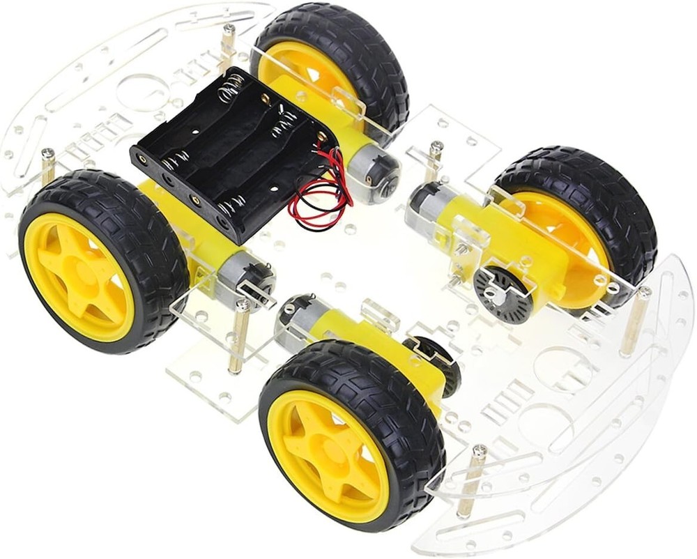 DIY Robot Smart Car Chassis Kit for Arduino - Educational Toy with Speed Encoder