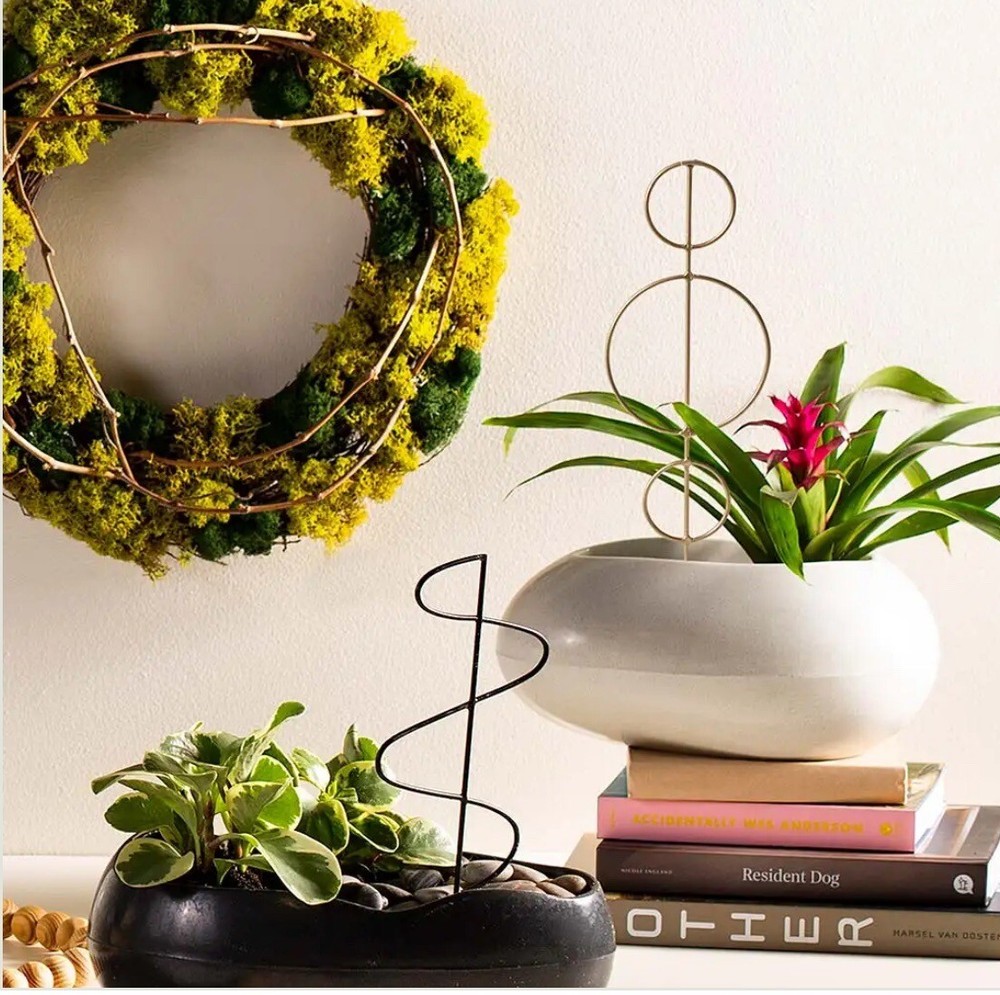 Rolled Stone Eco-Planters, Open - White