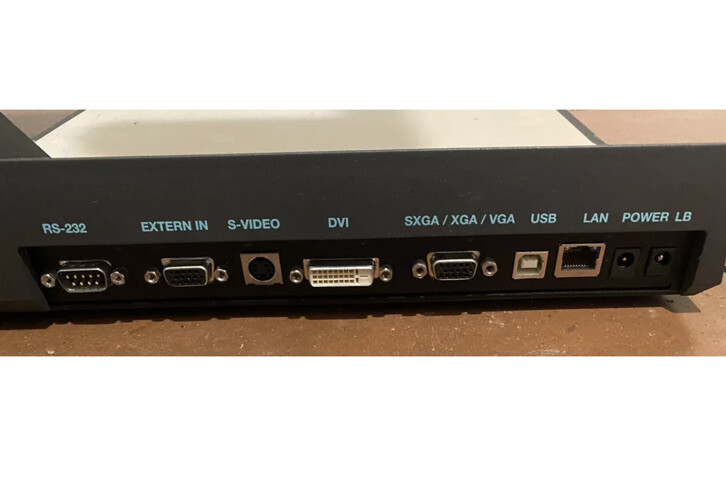 WolfVision VZ-9 Projector Portable Document Camera With Working Lamp