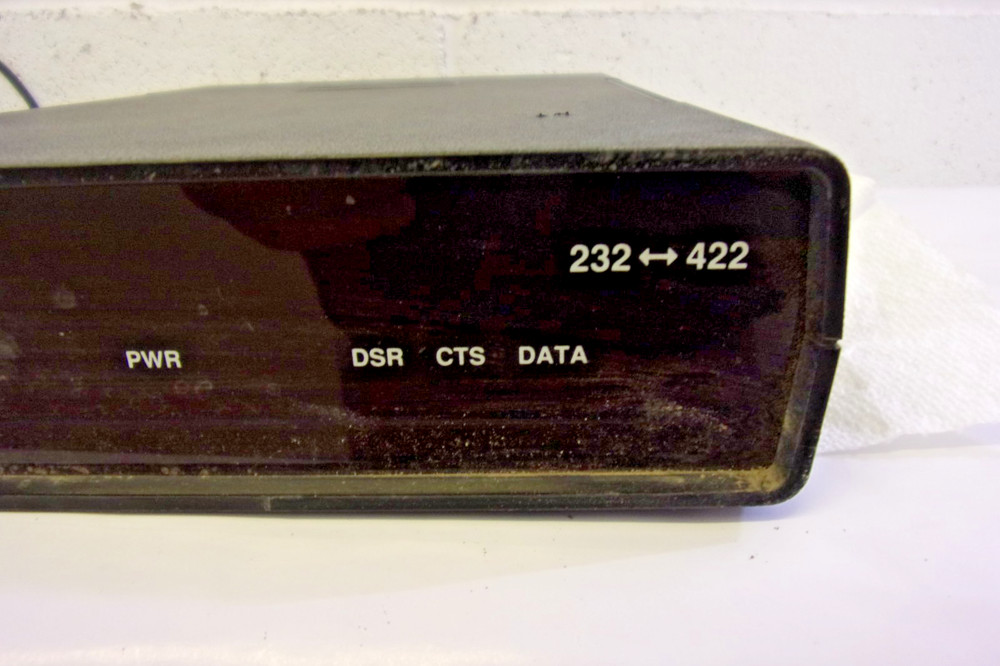 Vintage Black Box Data Modem 232 422