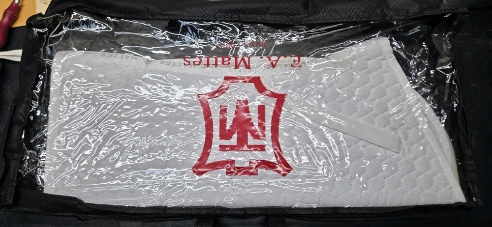 Mattes Quilted AP White Size M