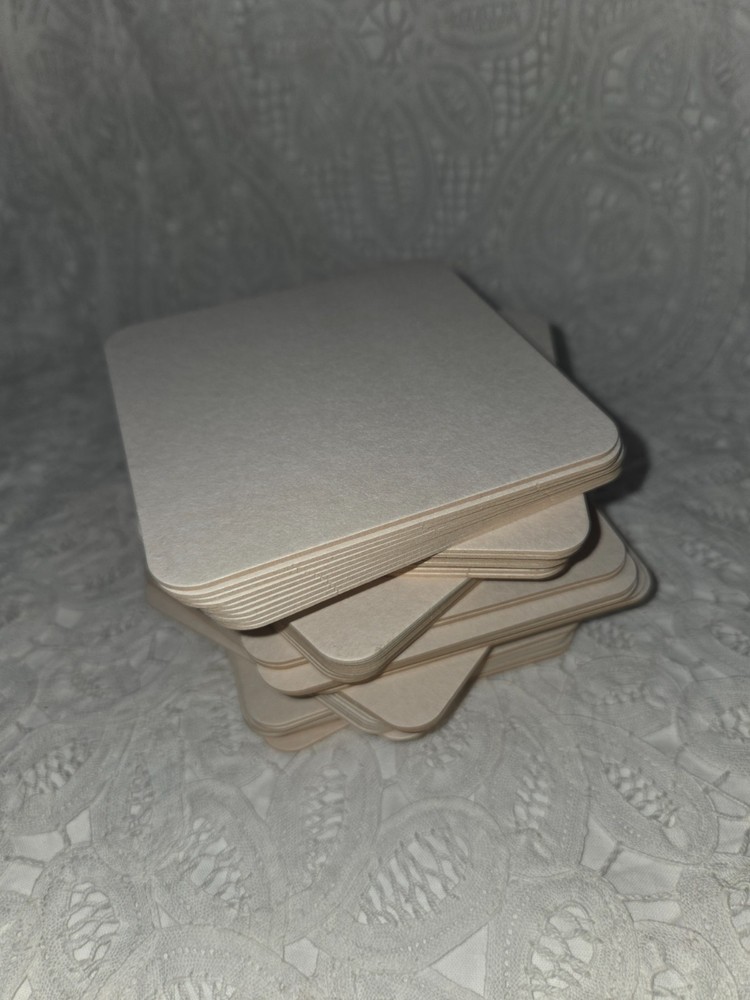 60 Pieces Chipboard Squares 4"x 4"