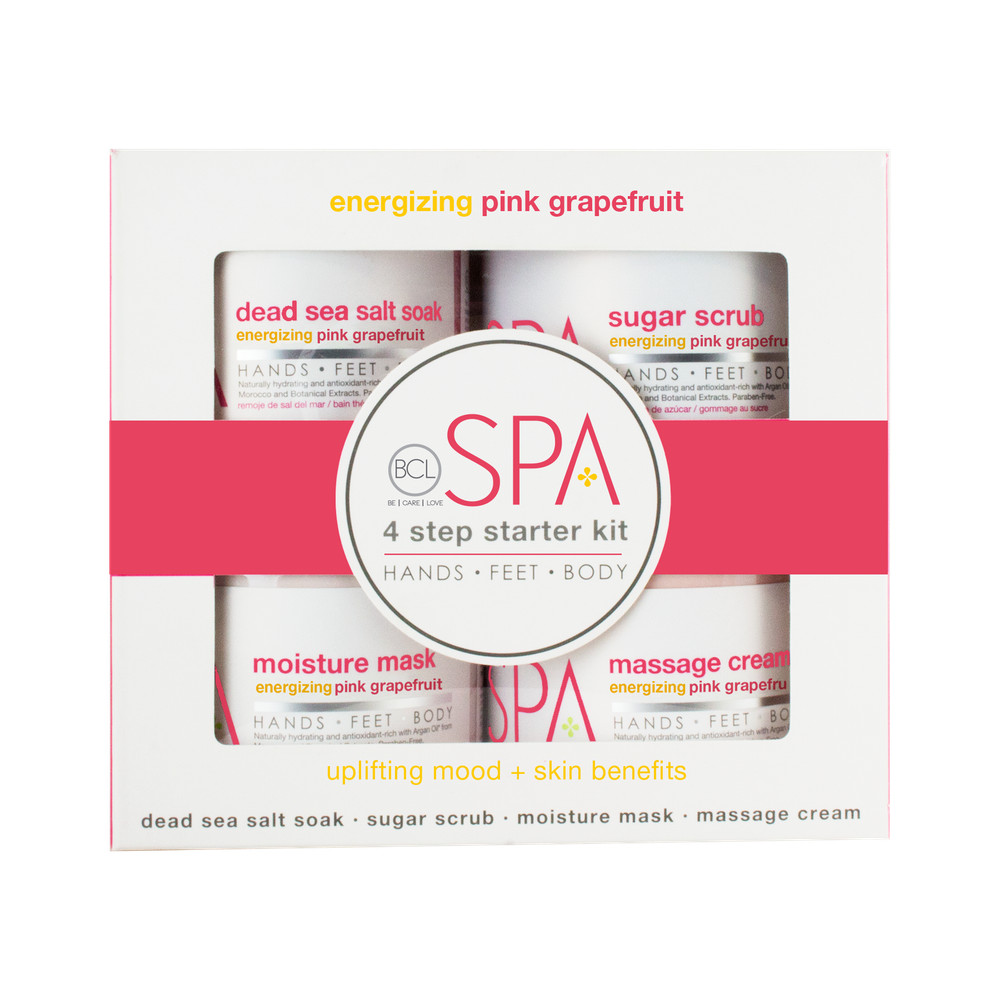 BCL SPA Pink Grapefruit 4 Step Starter Kit