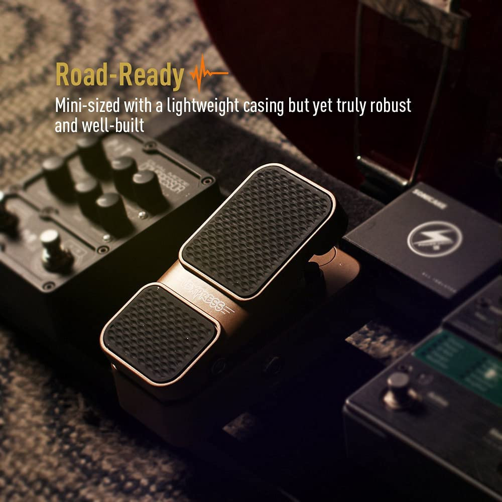 Passive Volume & Expression EXP Pedal, Mini Guitar Volume Pedal - Vexpress
