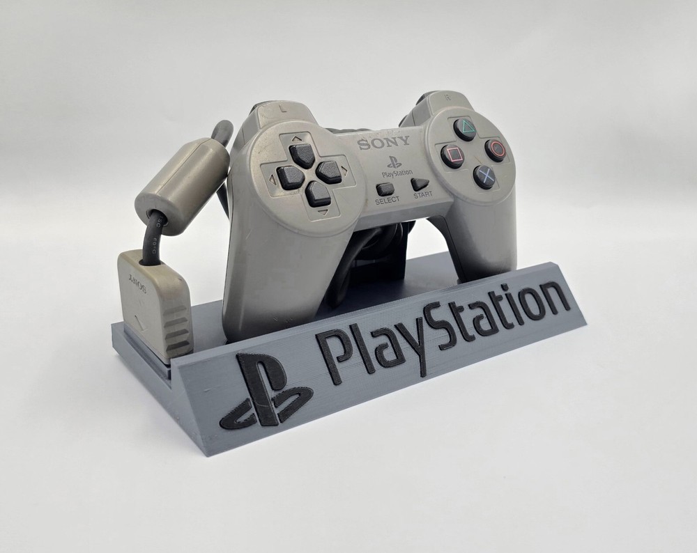 PS1 Playstation 1 Controller Display Stand - 3D Printed Lerpo3D