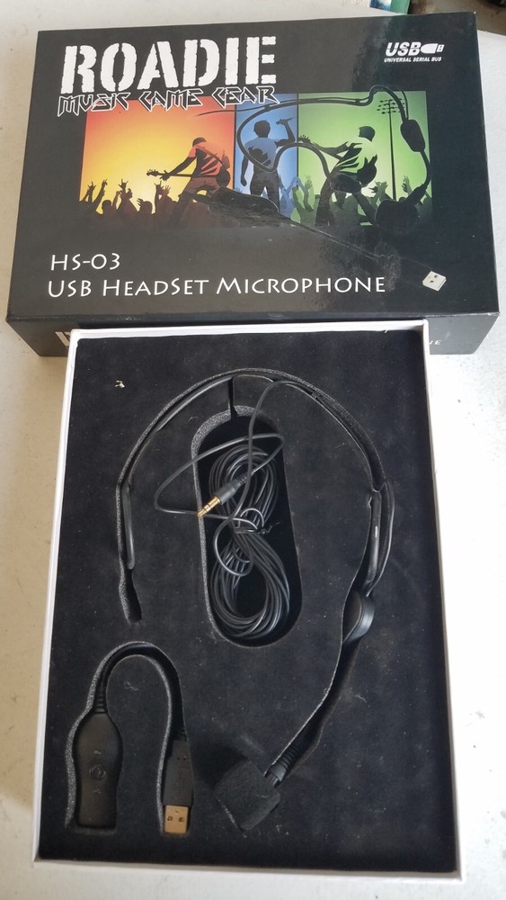 *NEW* Roadie HS-03 USB Headset Microphone