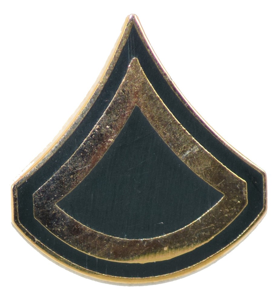 USA PRIVATE FIRST CLASS E-3 HAT PIN